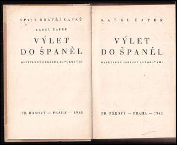 Karel Čapek: Výlet do Španěl