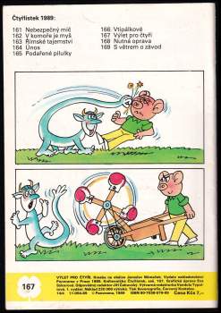 Ljuba Štíplová: Výlet pro čtyři - Čtyřlístek 167