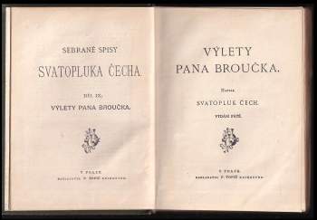 Svatopluk Čech: Výlety pana Broučka