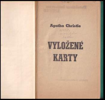 Agatha Christie: Vyložené karty