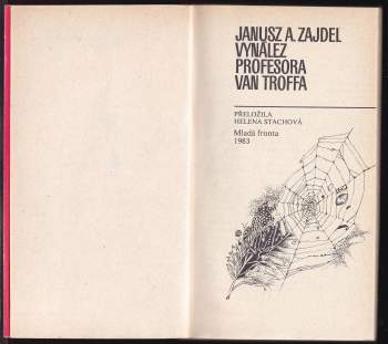 Janusz Andrzej Zajdel: Vynález profesora van Troffa