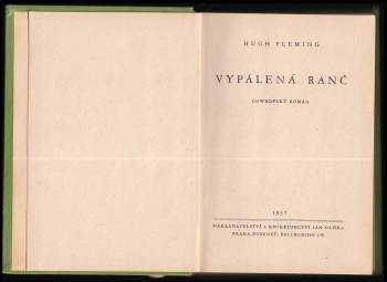 Hugh Fleming: Vypálená ranč