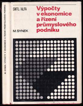 Výpočty v ekonomice a řízení průmyslového podniku