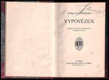 Karel Klostermann: Vypovězen
