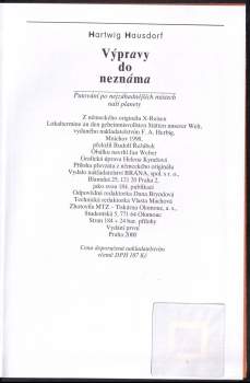 Hartwig Hausdorf: Výpravy do neznáma