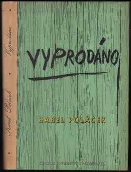 Vyprodáno - Karel Poláček (1958, Československý spisovatel) - ID: 116205