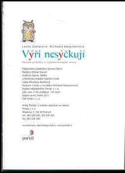 Lenka Zemanová: Výři nesýčkují