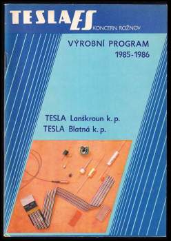 Výrobní program 1985-1986