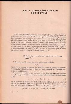 Josef Böhm: Vyrovnávací počet