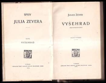 Julius Zeyer: Vyšehrad