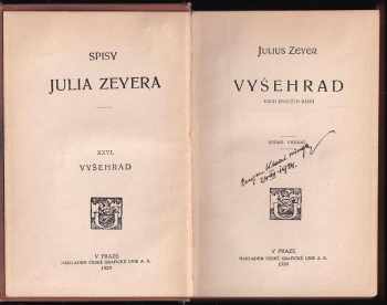 Julius Zeyer: Vyšehrad