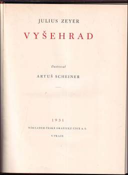Julius Zeyer: Vyšehrad