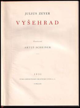 Julius Zeyer: Vyšehrad