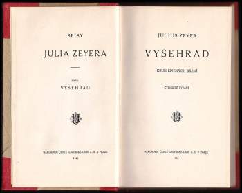 Julius Zeyer: Vyšehrad