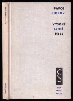 Pavol Horov: Vysoké letní nebe