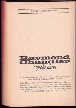 Raymond Chandler: Vysoké okno