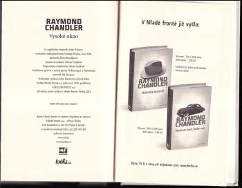 Raymond Chandler: Vysoké okno