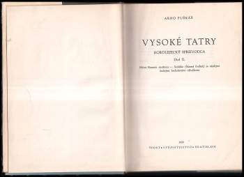 Arno Puškáš: Vysoké Tatry