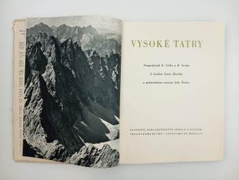 Karel Celba: Vysoké Tatry