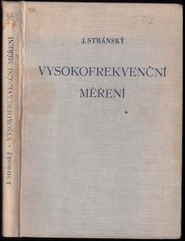 Josef Stránský: Vysokofrekvenční měření