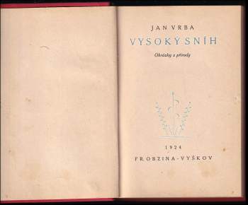 Jan Vrba: Vysoký sníh