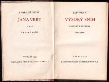 Jan Vrba: Vysoký sníh