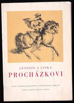 Výstava nár. umělce Antonína Procházky a Linky Procházkové, nositelky Řádu práce