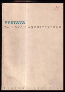 Výstava Za novou architekturu