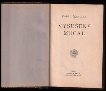 Josef Schwarz: Vysušený močál