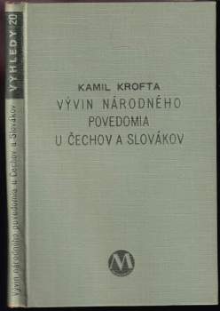 Vývin národného povedomia u Čechov a Slovákov