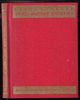 Vývoj antické estetiky