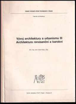 Vývoj architektury a urbanismu.