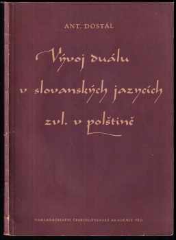 Vývoj duálu v slovanských jazycích, zvláště v polštině
