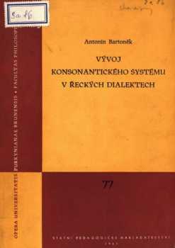 Vývoj konsonantického systému v řeckých dialektech