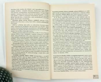 Jana Cenkova: Vývoj literatury pro děti a mládež a její žánrové struktury