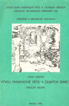 Vývoj památkové péče v českých zemích