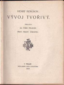 Immanuel Kant: Vývoj tvořivý