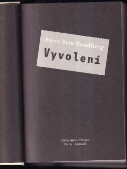 Steve Sem-Sandberg: Vyvolení