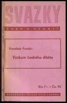 Výzkum českého dítete
