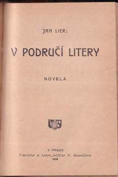 F. S Holeček: Vyznavači slunce a jiné povídky