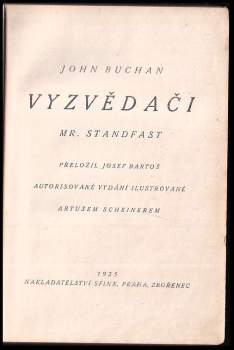 John Buchan: Vyzvědači