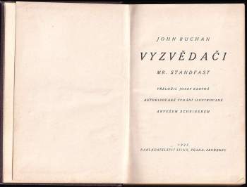 John Buchan: Vyzvědači