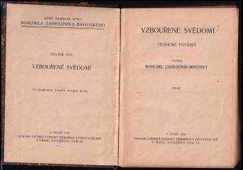 Bohumil Zahradník-Brodský: Vzbouřené svědomí