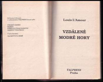 Louis L'Amour: Vzdálené modré hory