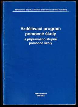 Vzdělávací program pomocné školy a přípravného stupně pomocné školy
