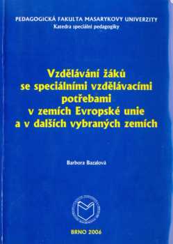 Vzdělávání žáků se speciálními vzdělávacími potřebami v zemích Evropské unie a v dalších vybraných zemích