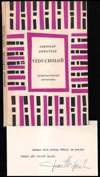 Vzducholoď - Jaroslav Dewetter (1959, Československý spisovatel) - ID: 255491