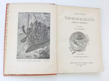 Jules Verne: Vzducholodí kolem světa