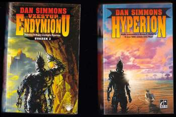 Dan Simmons: Hyperion 1 - 4 - KOMPLETNÍ SÉRIE - Hyperion + Pád Hyperionu + Endymion + Vzestup Endymionu 1 a 2