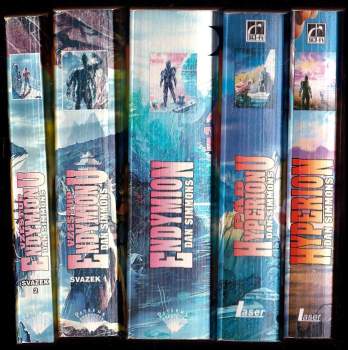 Dan Simmons: Hyperion 1 - 4 - KOMPLETNÍ SÉRIE - Hyperion + Pád Hyperionu + Endymion + Vzestup Endymionu 1 a 2